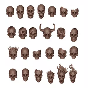 Wargame Scenery: Skulls