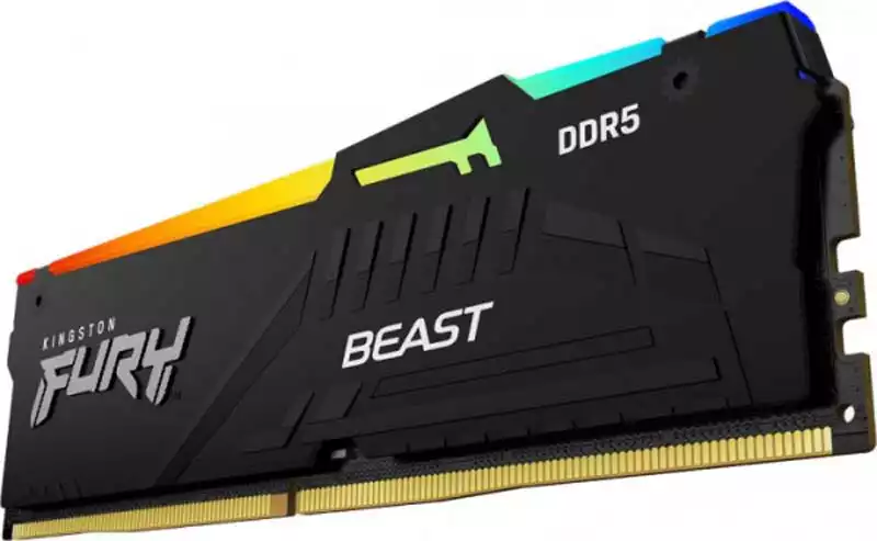Memorije - Memorija DDR5 32GB 5600MHz Kingston Fury Beast RGB KF556C40BBA-32