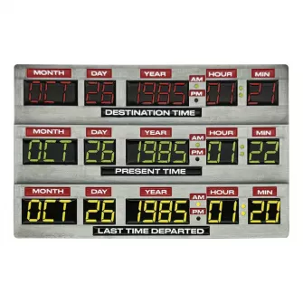 Merchandise razno - Back To The Future - 40th Anniversary Time Circuits Ingot