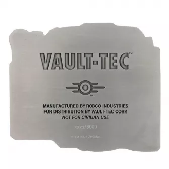 Merchandise razno - Fallout - Pip Boy Lenticular Ingot