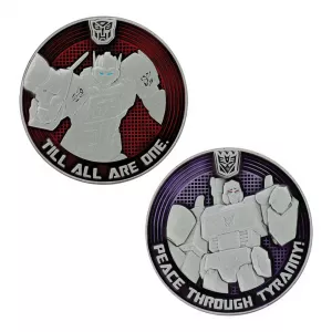 Merchandise razno - Transformers G1 - Autobots Vs. Decepticons Limited Edition Coin