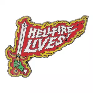 Merchandise razno - Stranger Things - Hellfire Lives Pin Badge