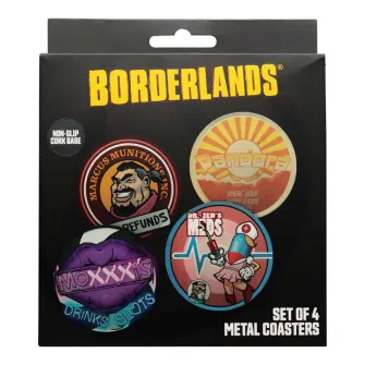 Merchandise razno - Borderlands - Set of 4 Coasters