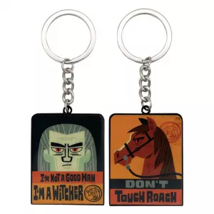 Privesci - The Witcher - The Witcher And Roach Keyring