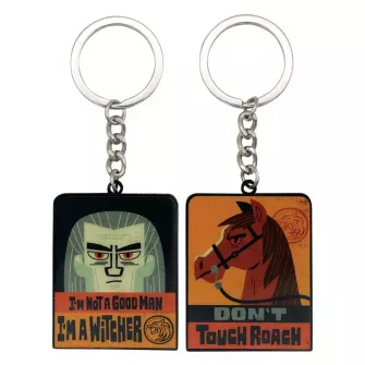 Privesci - The Witcher - The Witcher And Roach Keyring