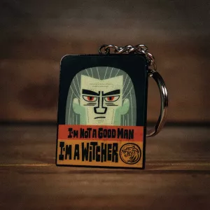 The Witcher - The Witcher And Roach Keyring