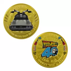 Back To The Future - 40th Anniversary Presentation Coin