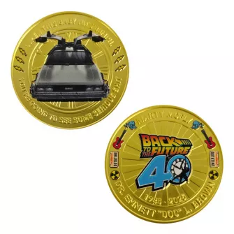 Merchandise razno - Back To The Future - 40th Anniversary Presentation Coin