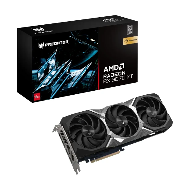 Grafičke karte - Grafička karta Acer PB RX9070XT 16G OC - Predator 16GB DDR6 3xDP/HDMI