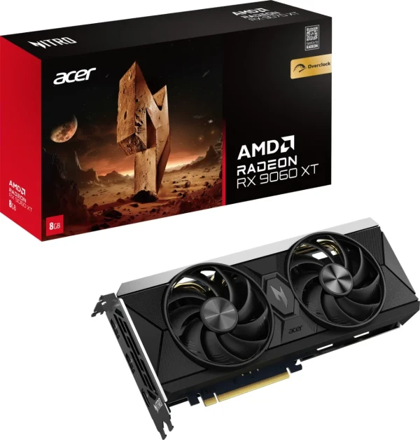 Grafičke karte - Grafička karta Acer AN RX9060XT 8G OC 8GB DDR6 128bit/2xDP/HDMI
