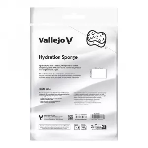 2 Reusable hydration sponges (220 x 140 mm)