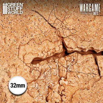 Warhammer pribor i oprema - Wargame Mat - 120x120cm (48x48'')- Dreadrock Badlands