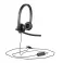 Logitech H570e Stereo (Teams Version) headset USB, Black, USB-A