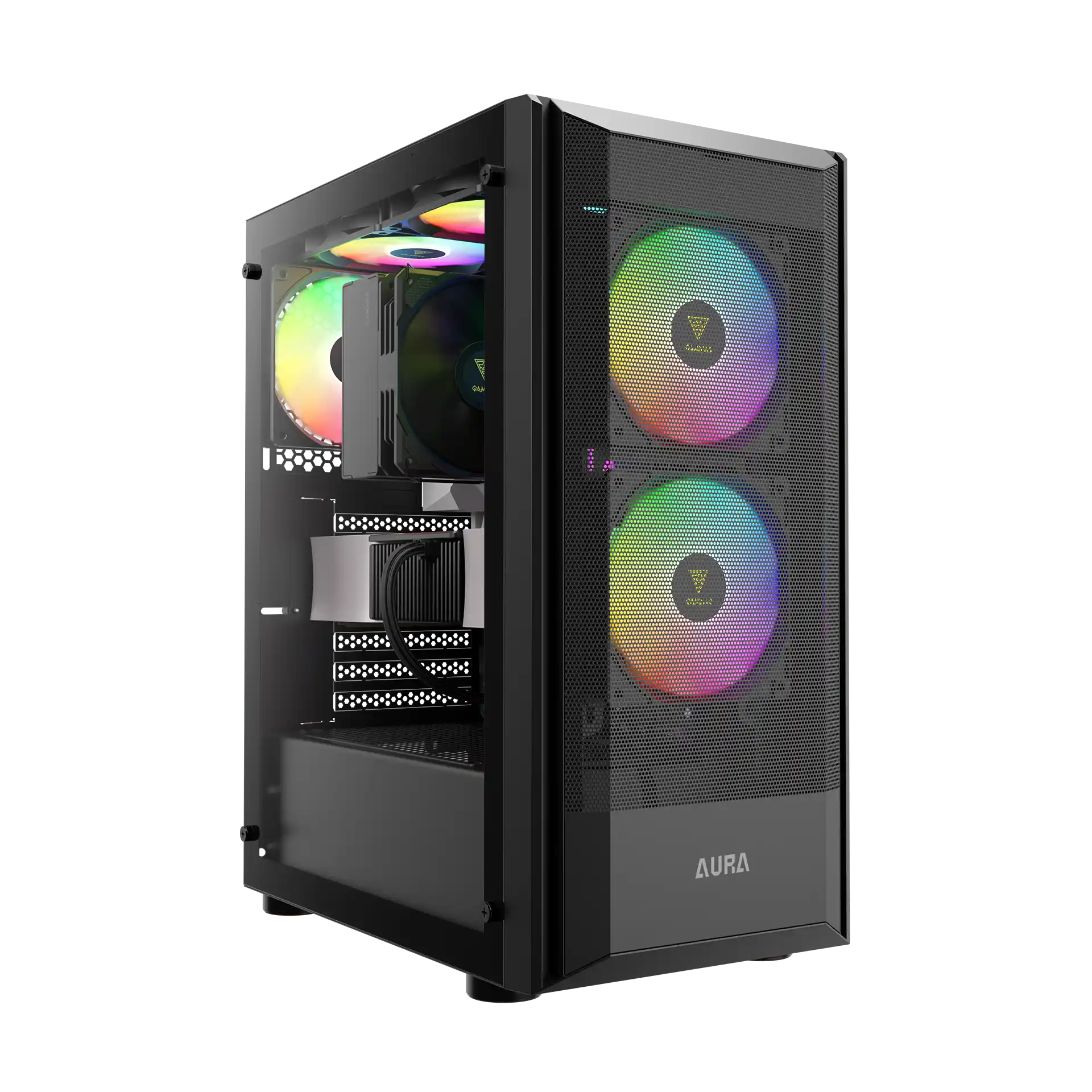 Kućišta - Kućište Gamdias Aura GC6 ARGB GP650W