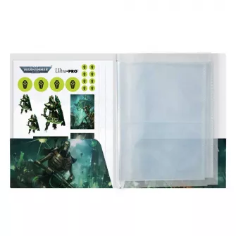 Oprema za kolekcionarske kartice - Ultra Pro Warhammer 40K: Necron Datasheet & Index Card Folio