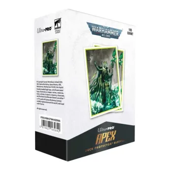 Oprema za kolekcionarske kartice - Ultra Pro Warhammer 40K: Necron Apex Deck Protector 105ct