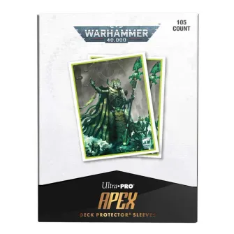 Oprema za kolekcionarske kartice - Ultra Pro Warhammer 40K: Necron Apex Deck Protector 105ct