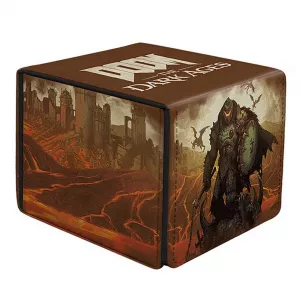 Oprema za kolekcionarske kartice - Ultra Pro Doom The Dark Ages Alcove Edge Deck Box 2