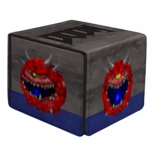 Oprema za kolekcionarske kartice - Ultra Pro Doom Alcove Edge Deck Box Cacodemon