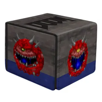 Oprema za kolekcionarske kartice - Ultra Pro Doom Alcove Edge Deck Box Cacodemon