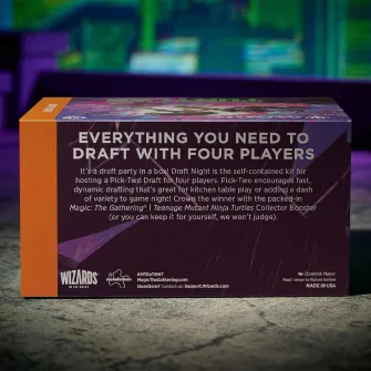 Kolekcionarske kartice - Magic The Gathering: Teenage Mutant Ninja Turtles EN Draft Night