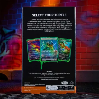 Kolekcionarske kartice - Magic The Gathering: Teenage Mutant Ninja Turtles EN Commander Deck (Single pack)