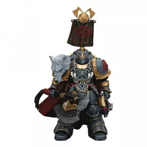 Space Wolves Legion Praetor with Power Axe and Combat Shield