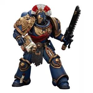 Ultramarines Relic Secundus Armour with Artificer Bolt Rifle, chainsword and Bolt Pistol