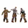 Dark Source Zombie Figure Firefighters
