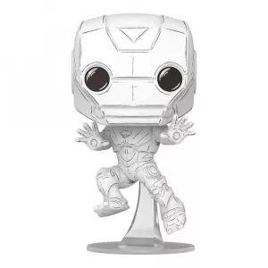 Funko POP! Marvel: Marvel Sketched - Iron Man