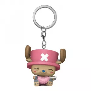 Funko POP! Keychain: One Piece - Chopper w/Cotton Candy