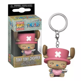 Privesci - Funko POP! Keychain: One Piece - Chopper w/Cotton Candy