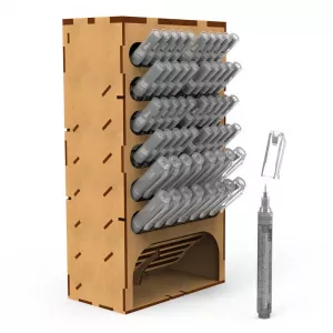MDF Markers Organizer