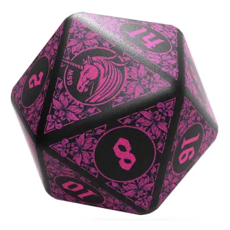 Warhammer pribor i oprema - Mega D20 Squishy Dice - UNICORN