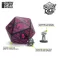 Mega D20 Squishy Dice - UNICORN