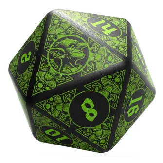 Warhammer pribor i oprema - Mega D20 Squishy Dice - GOBLIN