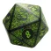 Mega D20 Squishy Dice - GOBLIN