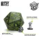 Mega D20 Squishy Dice - GOBLIN