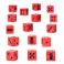 Chaos Space Marines: Red Corsairs Dice