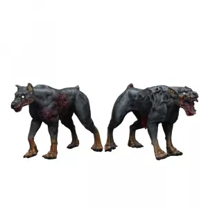Dark Source Zombie Fiqure Zombie Police Dogs