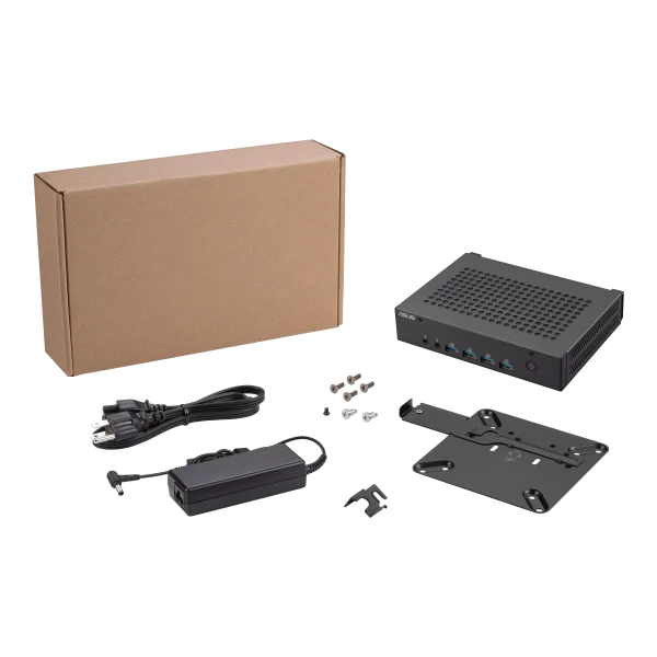 Mini PC - Mini PC Asus PN43-B 2S N100 DDR4 8GB/SSD M.2 256GB/DP/HDMI/WiFi6/BT5.2 90MR0172-M00030