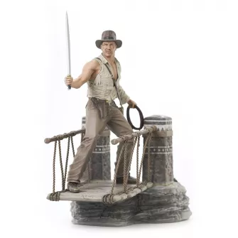 Akcione figure - Indiana Jones and the Temple of Doom Deluxe Gallery PVC Statue Rope Bridge (28 cm)