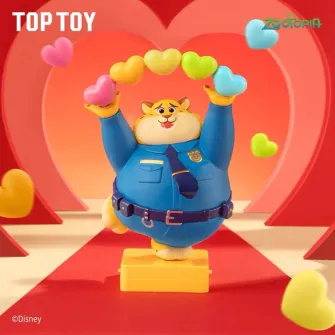Blind Box figure - Zootopia -  Benjamin Clawhauser Good Luck Series Blind Box