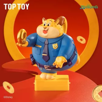 Blind Box figure - Zootopia -  Benjamin Clawhauser Good Luck Series Blind Box