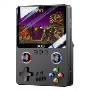Retro konzole - Gaming Console - X6 Handheld Console (Black mat)