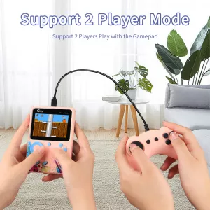 Retro konzole - Gaming Console - G5 Handheld Console (Pink-Blue)