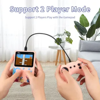 Retro konzole - Gaming Console - G5 Handheld Console (Green-Blue)