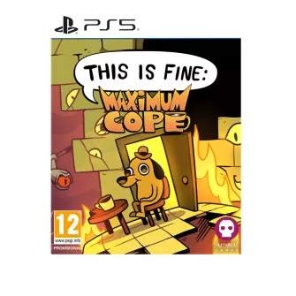 Playstation 5 igre - PS5 This is Fine: Maximum Cope