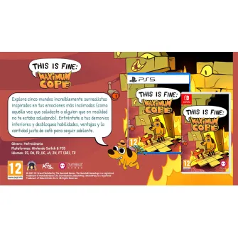 Playstation 5 igre - PS5 This is Fine: Maximum Cope