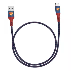 WB Moye Superman USB-A to USB-C Charging Cable 01 1M